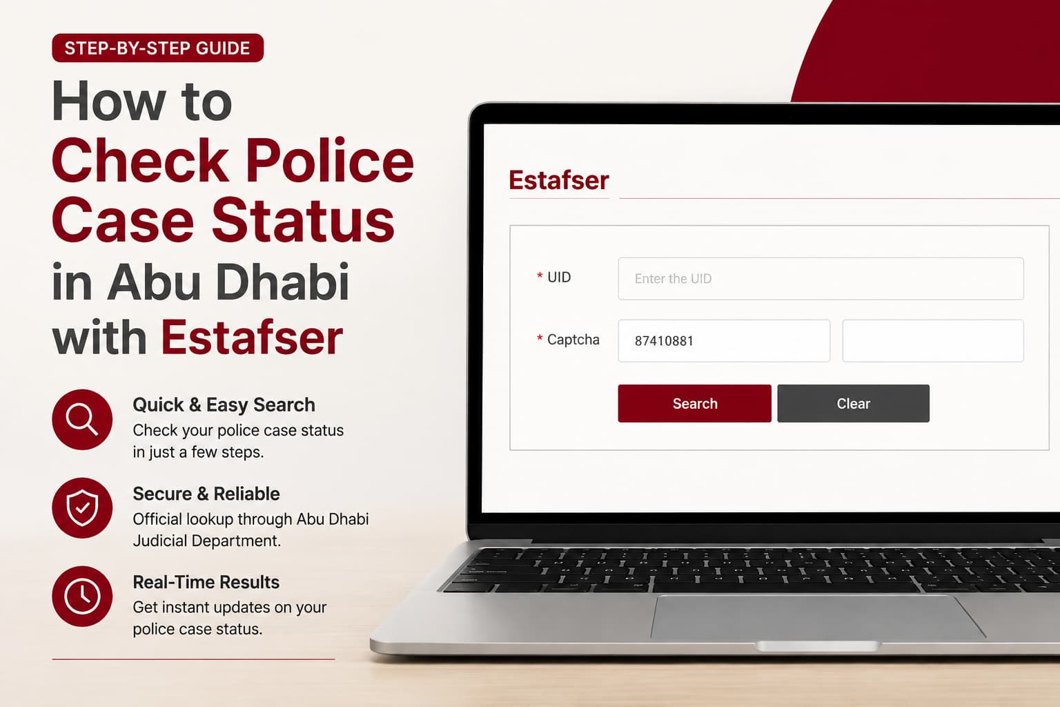 How to Check Police Case Status in Abu Dhabi With Estafser