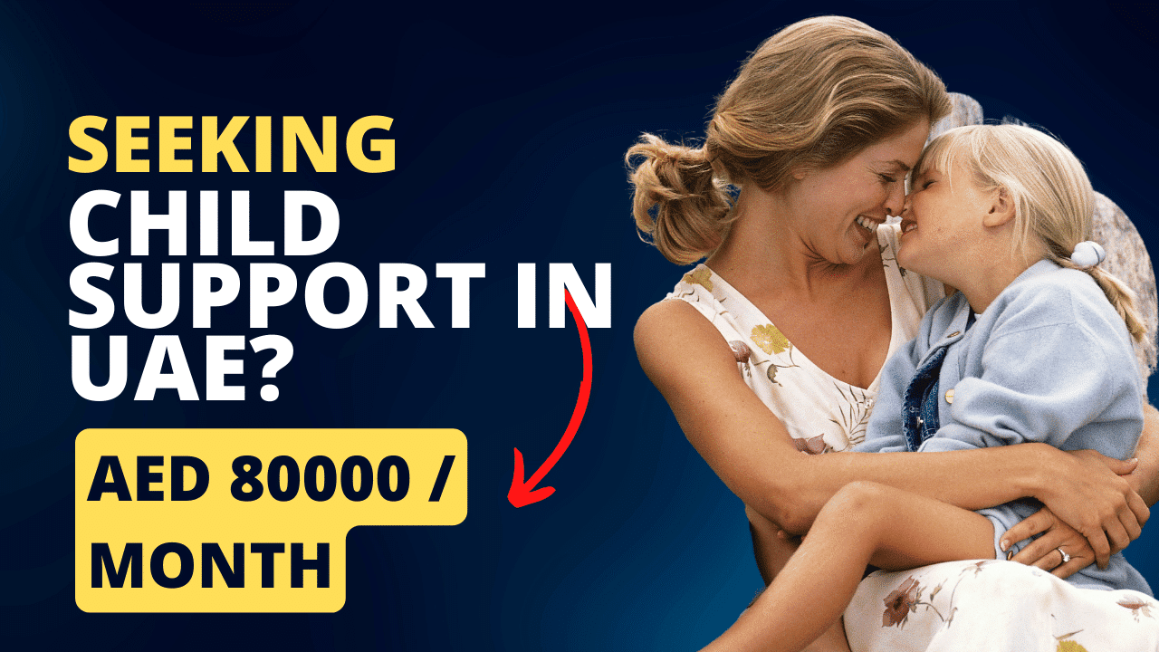 What are the Conditions to receive child support in UAE?